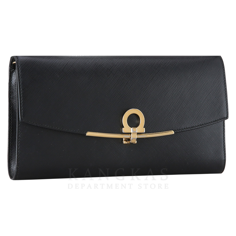FERRAGAMO(USED)페레가모 간치니 체인 숄더백